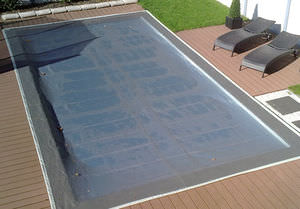 protezione per piscina invernale
