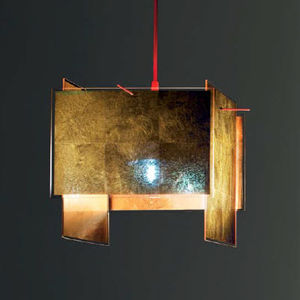 lampada a sospensione / design originale / in metallo / in vetro acrilico