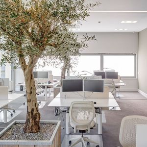 scrivania per open space