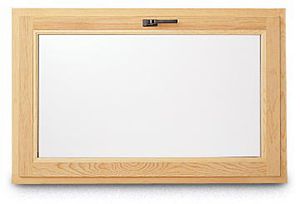 finestra in legno