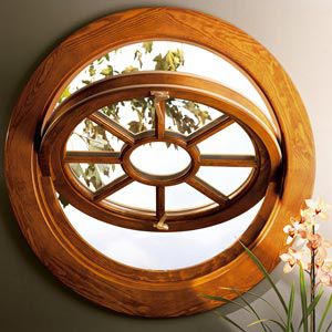 finestra in legno