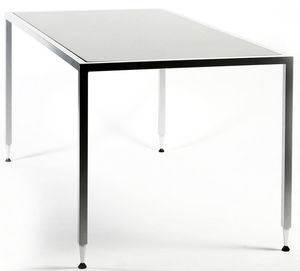 tavolo da lavoro moderno / in legno / rettangolare / quadrato