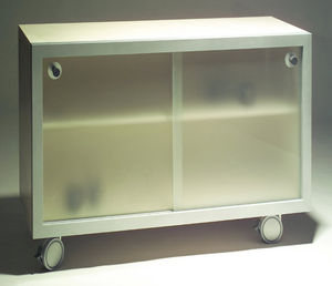 carrello portavivande di servizio / da ufficio / per uso residenziale / in alluminio