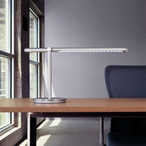 lampada per ufficio / moderna / in alluminio / in vetro