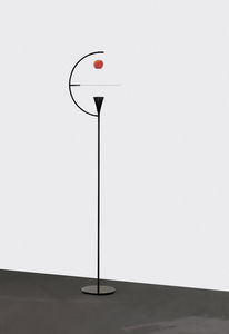 lampada da terra / moderna / in alluminio verniciato / LED