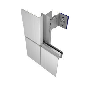 facciata ventilata in alluminio 1