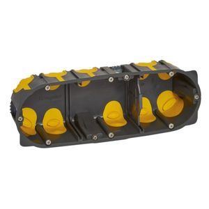 scatola da incasso per installazione elettrica