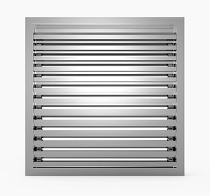 griglia di ventilazione in alluminio