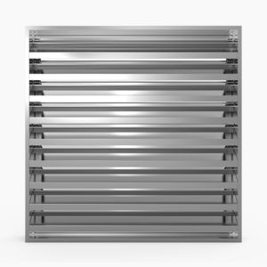 griglia di ventilazione in alluminio