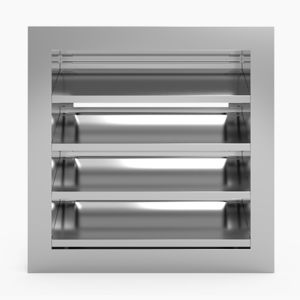 griglia di ventilazione in alluminio