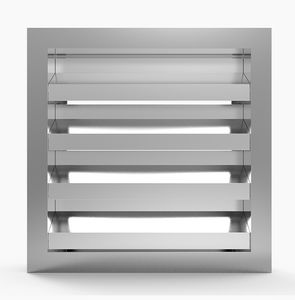griglia di ventilazione in alluminio