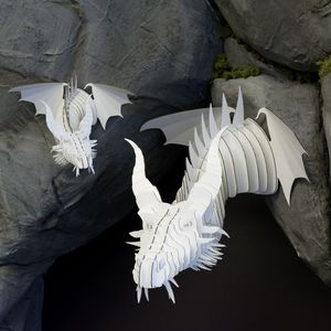 scultura in cartone