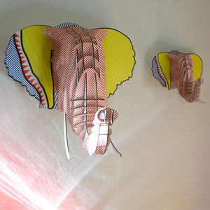 scultura in cartone