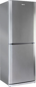 frigorifero combinato con congelatore basso / per uso residenziale / ad armadio / in acciaio inox