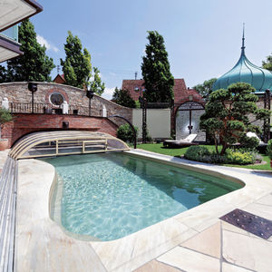 piscina monoblocco / interrata / in ceramica / da esterno