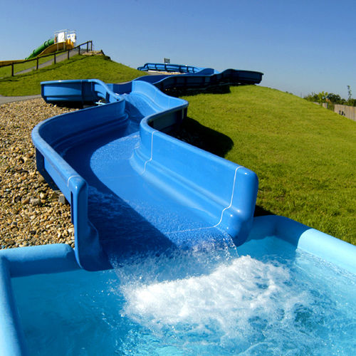 Scivolo girevole - WILD RIVER (1400,1600) - POL -GLASS - per parco acquatico / per ciambelle gonfiabili