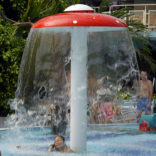 Fontana per parco acquatico - MUSHROOM - POL -GLASS