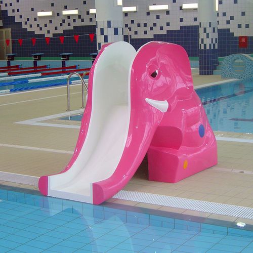 Scivolo dritto - ELEPHANT - POL -GLASS - per parco acquatico