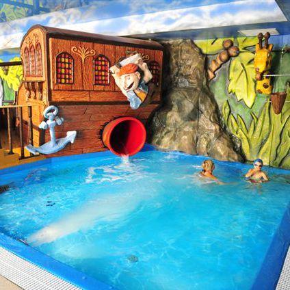 Struttura ludica per parco acquatico - TREASURE ISLAND - POL -GLASS - in plastica
