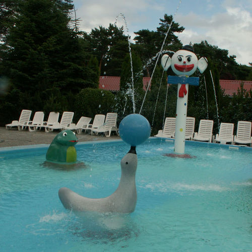 Fontana per parco acquatico - SEAL - POL -GLASS