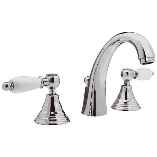 Miscelatore doppio comando per lavabo - RT5003L  - DANIEL RUBINETTERIE - da appoggio / in ottone cromato / da bagno