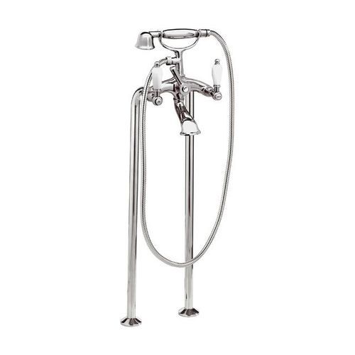 Miscelatore doppio comando da doccia - RT4102XL  - DANIEL RUBINETTERIE - per vasca / a pavimento / in ottone cromato