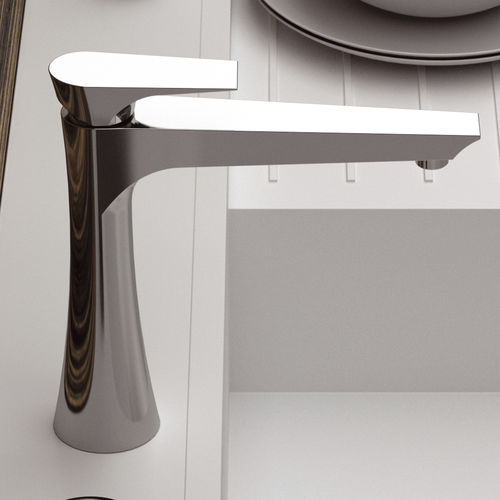 Miscelatore per lavabo - DV607 - DANIEL RUBINETTERIE - da appoggio / in ottone cromato / da bagno