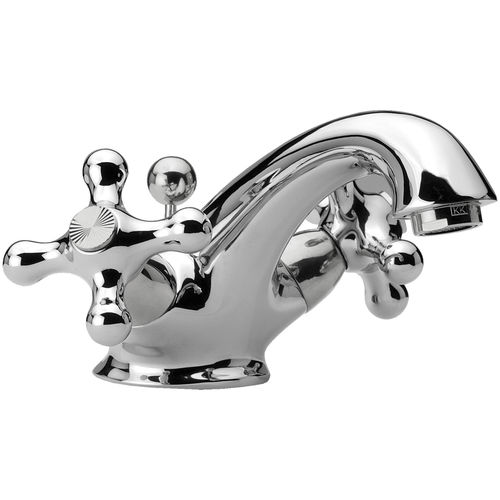 Miscelatore doppio comando per lavabo - V5112 - DANIEL RUBINETTERIE - da appoggio / in ottone cromato / da bagno