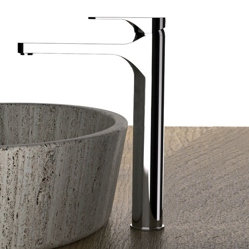 Miscelatore per lavabo - OM607X - DANIEL RUBINETTERIE - da appoggio / in ottone cromato / da bagno
