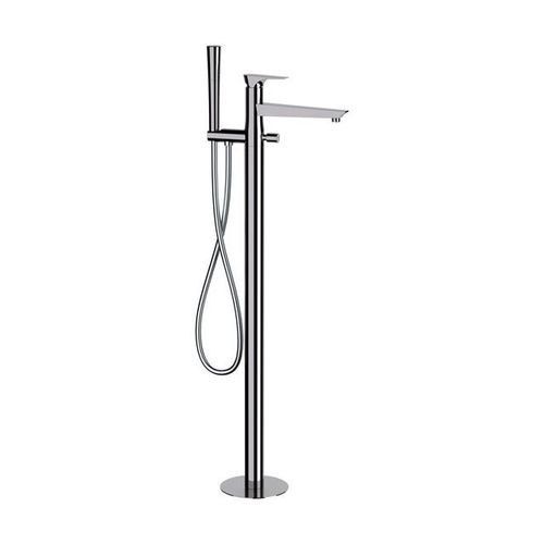 Miscelatore per vasca - DV678 - DANIEL RUBINETTERIE - a pavimento / in ottone cromato / da bagno