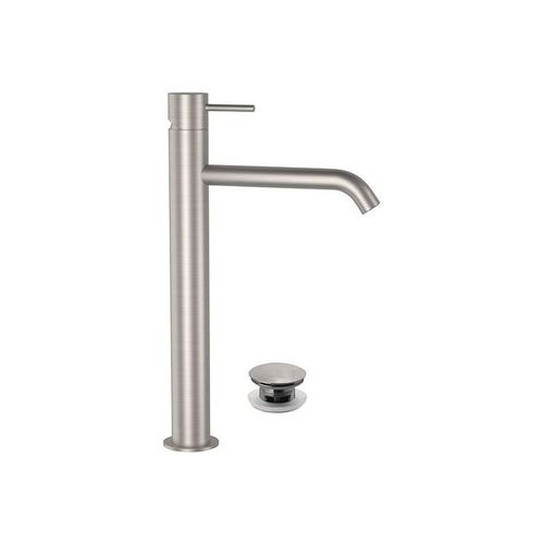 Miscelatore per lavabo - SSTX607CC - DANIEL RUBINETTERIE - da appoggio / in acciaio inossidabile / da bagno