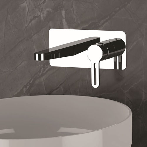 Miscelatore per lavabo - SR632 - SR632L - DANIEL RUBINETTERIE - da parete / da incasso / in ottone