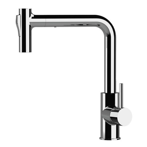 Miscelatore da appoggio - TX681M - DANIEL RUBINETTERIE - in ottone / da cucina / 1 foro