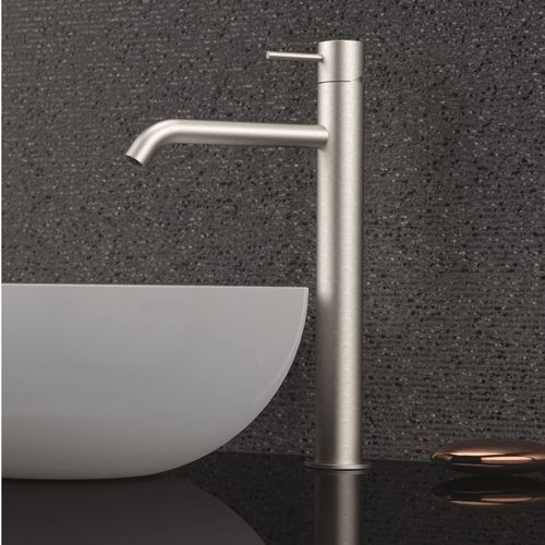 Miscelatore per lavabo - SSTX607CC - DANIEL RUBINETTERIE - da appoggio / in acciaio inossidabile / da bagno