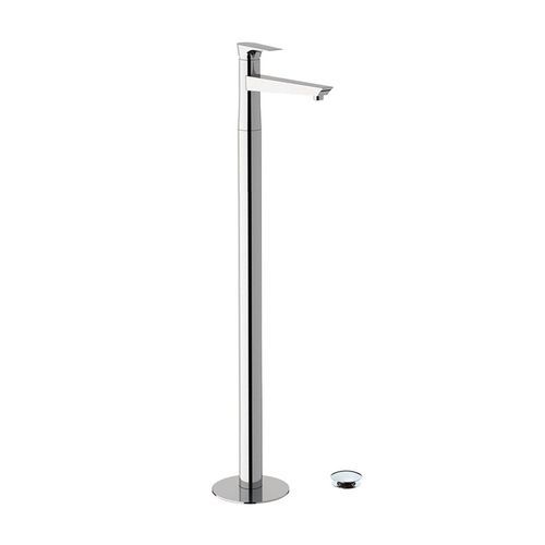 Miscelatore per lavabo - DV688 - DANIEL RUBINETTERIE - a pavimento / meccanico / in ottone cromato