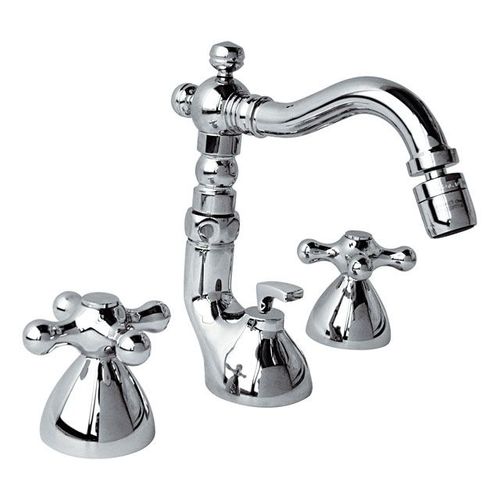 Miscelatore doppio comando per bidet - V6004  - DANIEL RUBINETTERIE - da appoggio / in ottone cromato / da bagno