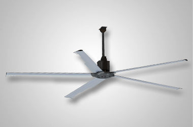 Ventilatore da soffitto professionale - WHS - AERAULIQA SRL - industriale / in plastica