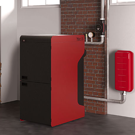 Caldaia a legna - WOOD 25 - Alfa-Plam  a.d. - residenziale / da interno