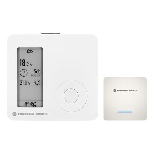 Termostato programmabile - 4040TXRX - EUROSTER - per riscaldamento / per aria condizionata / d'ambiente