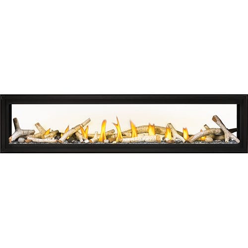 Camino a gas - LUXURIA™ - Napoleon Fireplaces - da parete / Faccia singola / con focolare chiuso