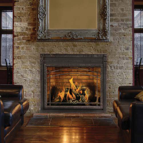 Camino a gas - HDX40 - Napoleon Fireplaces - da incasso / Faccia singola / con focolare chiuso