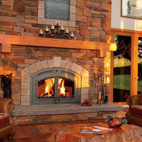 Camino a legna - NZ6000-1 - Napoleon Fireplaces - da appoggio / Faccia singola / con focolare chiuso