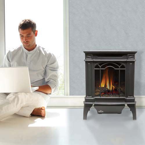 Stufa a gas - GVFS20 - Napoleon Fireplaces - 5 kW...10 kW / tradizionale / in ghisa