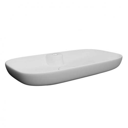 Lavabo da appoggio - UM- PREMIUM70 - DEVO - in ceramica / rettangolare / senza foro