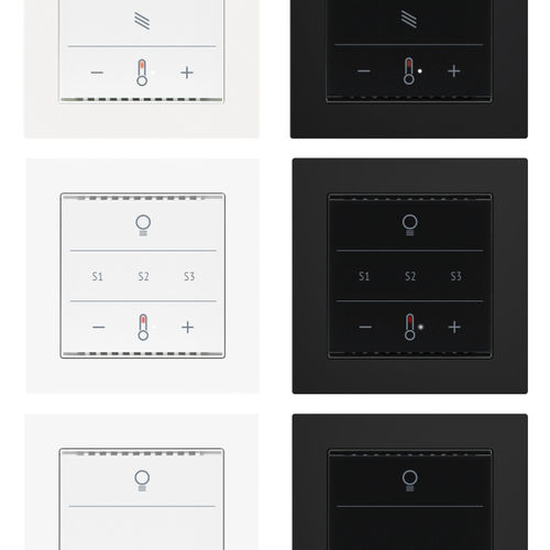 Tastiera di controllo per sistema domotico - CALA KNX MULTITOUCH T - Elsner Elektronik GmbH - per lampadario / a muro / KNX