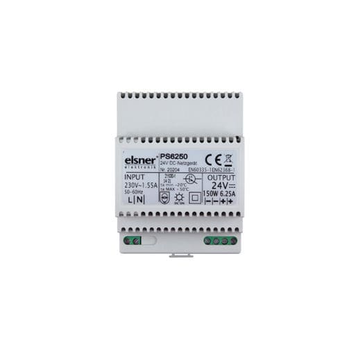Alimentazione elettrica AC/DC - PS6250 - Elsner Elektronik GmbH - su guida DIN / ad uscita semplice / per uso residenziale