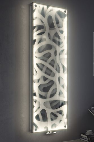 Radiatore elettrico - MARS VITRO PICTURE LED - EUCOTHERM - 0...500 w / contemporaneo / in vetro