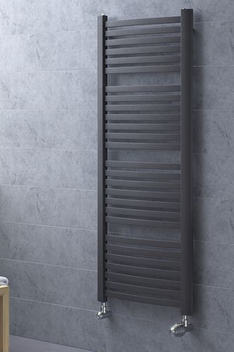 Scaldasalviette ad acqua calda - FINO - EUCOTHERM - contemporaneo / in metallo / bianco