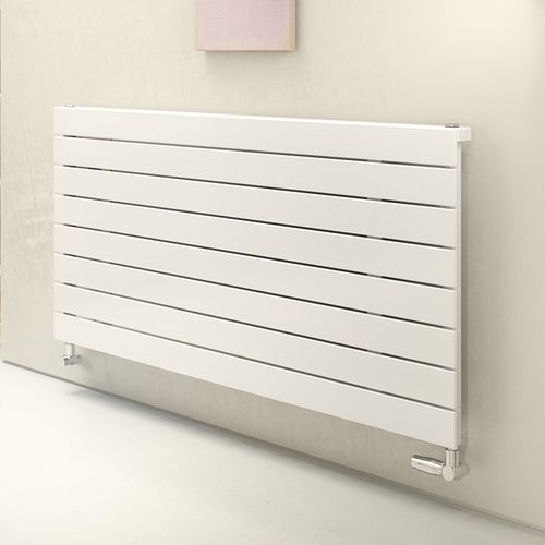 Radiatore ad acqua calda - MARS DELUXE - EUCOTHERM - contemporaneo / in metallo / bianco