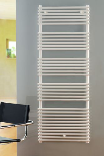 Scaldasalviette ad acqua calda - FONTANUS - EUCOTHERM - contemporaneo / in metallo / bianco